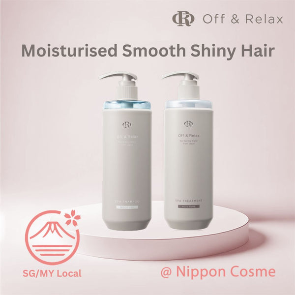 Off & Relax Or Spa Shampoo / Treatment Moisture (460ML) Hot Spring Water From Japan