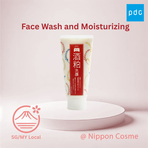pdc Wafood Made Sake Kasu Sake Lees Facial Cleanser, 170g